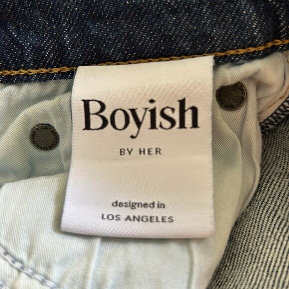 Boyish Mikey jeans **raw hem** sz 26 - Picture 6 of 8